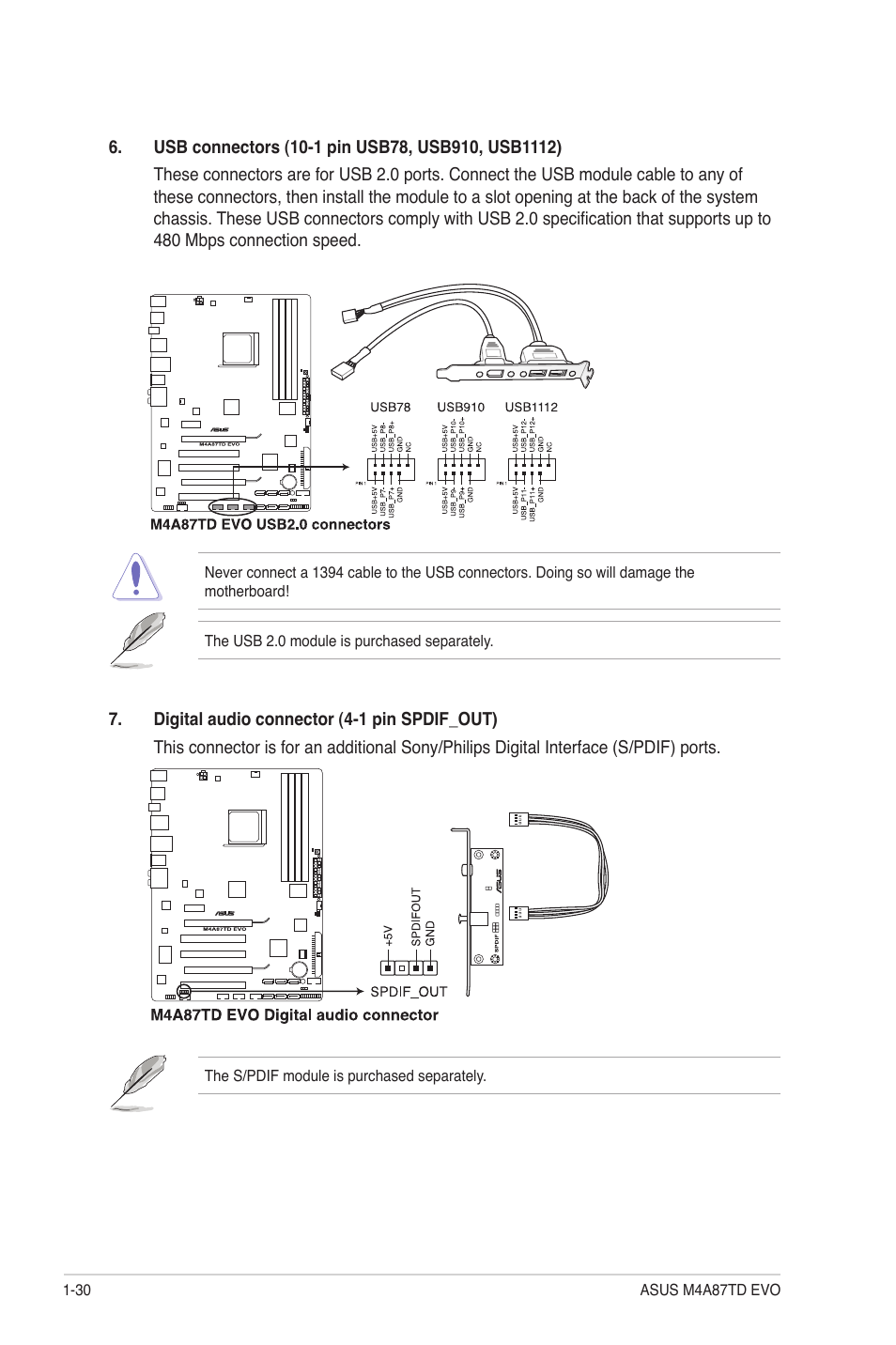 Asus M4A87TD EVO User Manual | Page 42 / 76