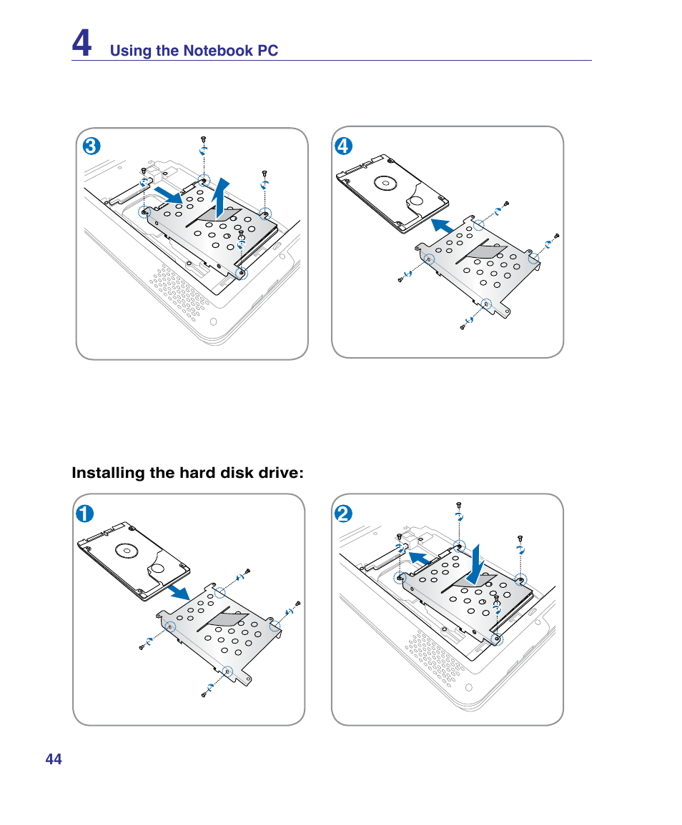 Asus K51AE User Manual | Page 44 / 79