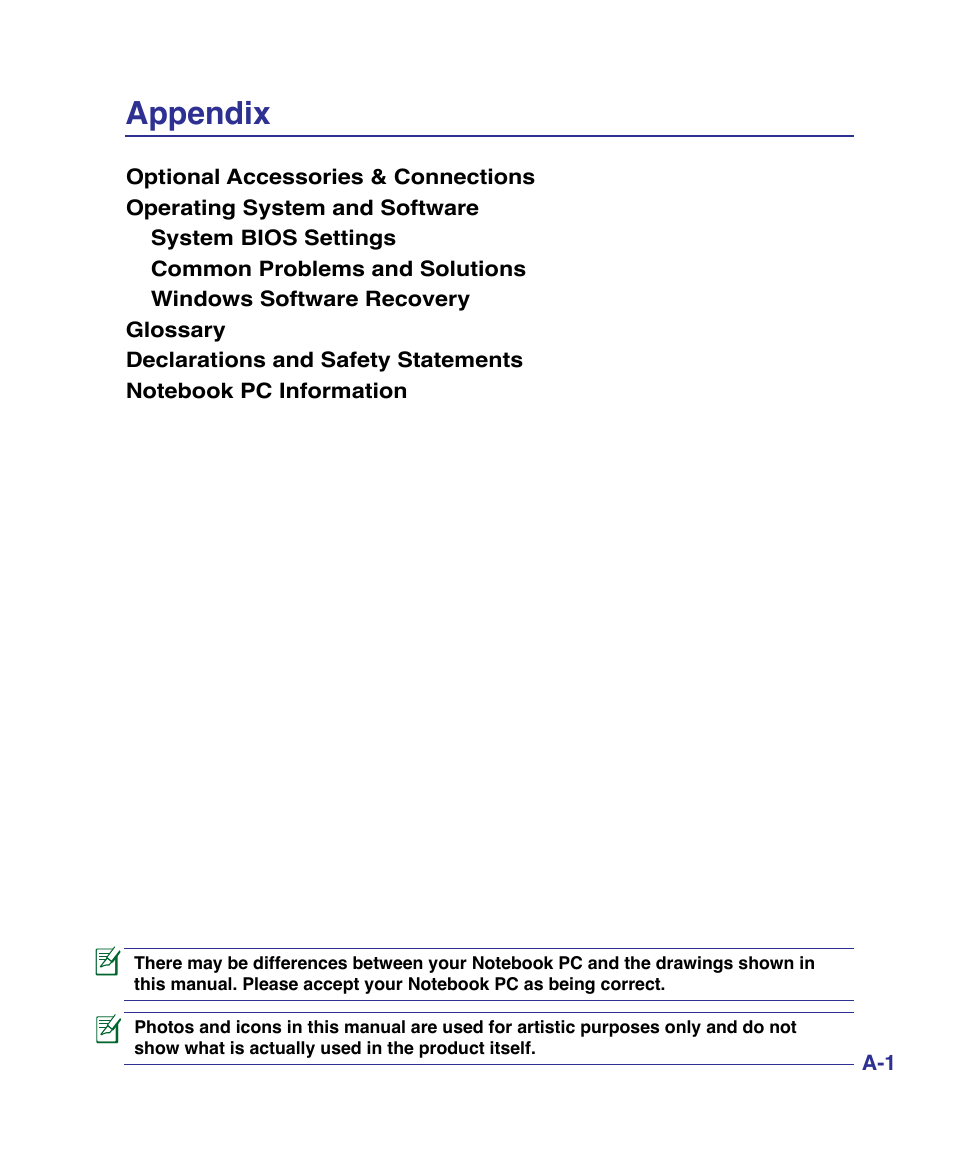 Appendix | Asus K51AE User Manual | Page 49 / 79