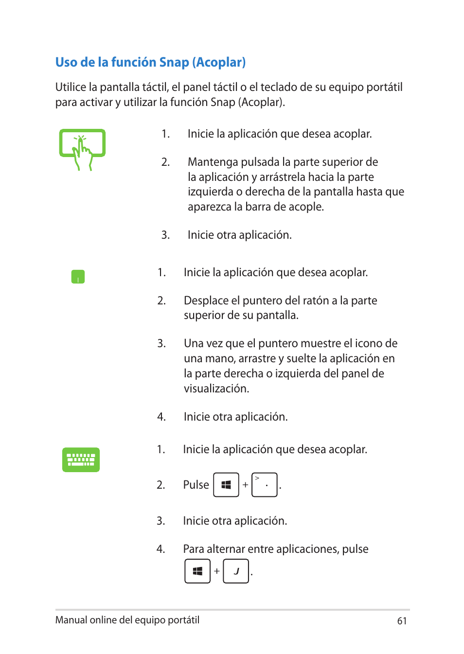 Asus V451LN User Manual | Page 61 / 136