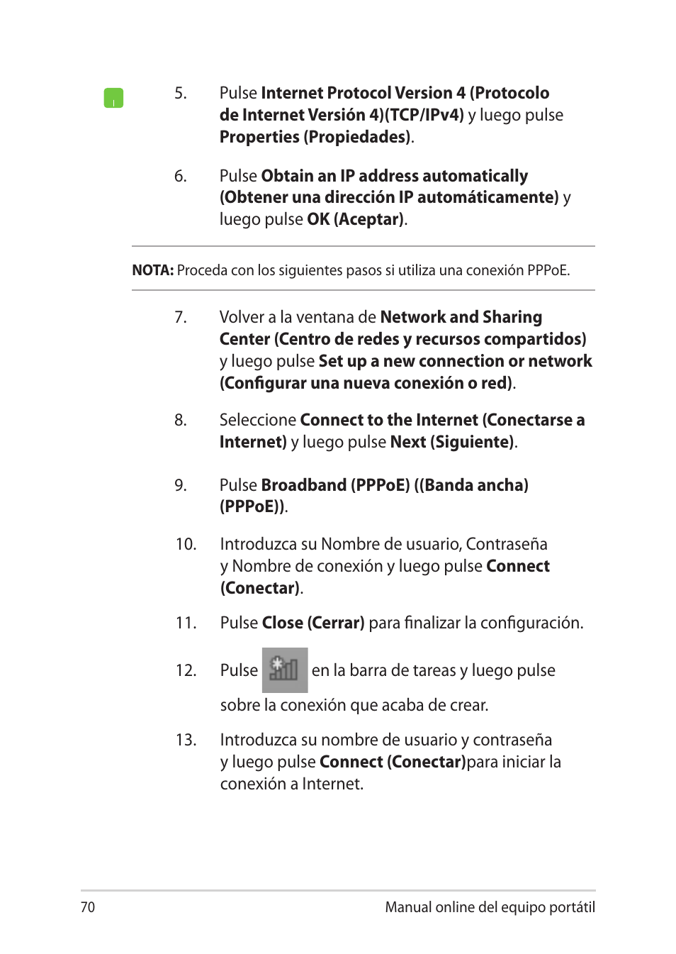 Asus V451LN User Manual | Page 70 / 136