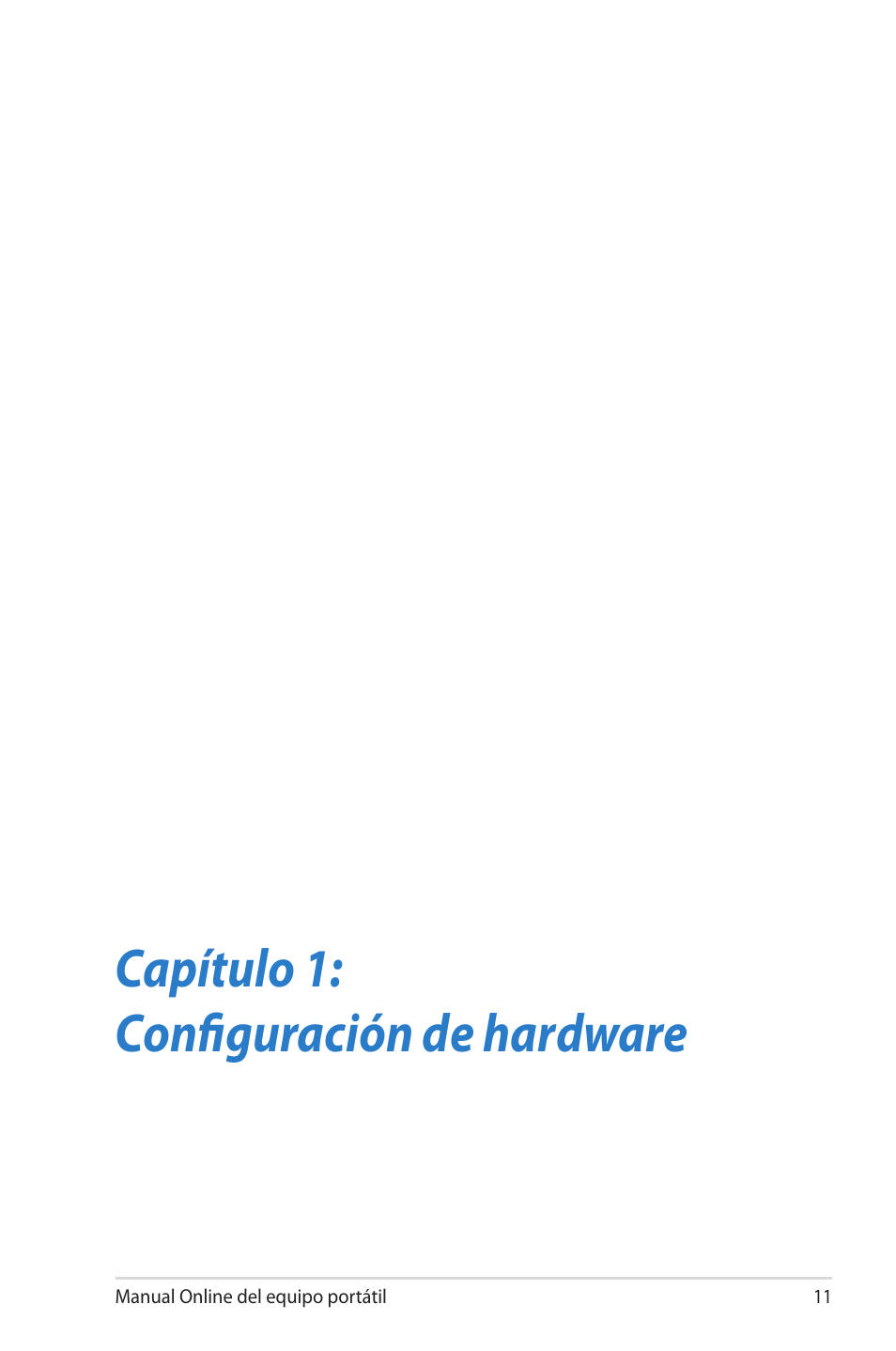 Capítulo 1: configuración de hardware | Asus 1015E User Manual | Page 11 / 100