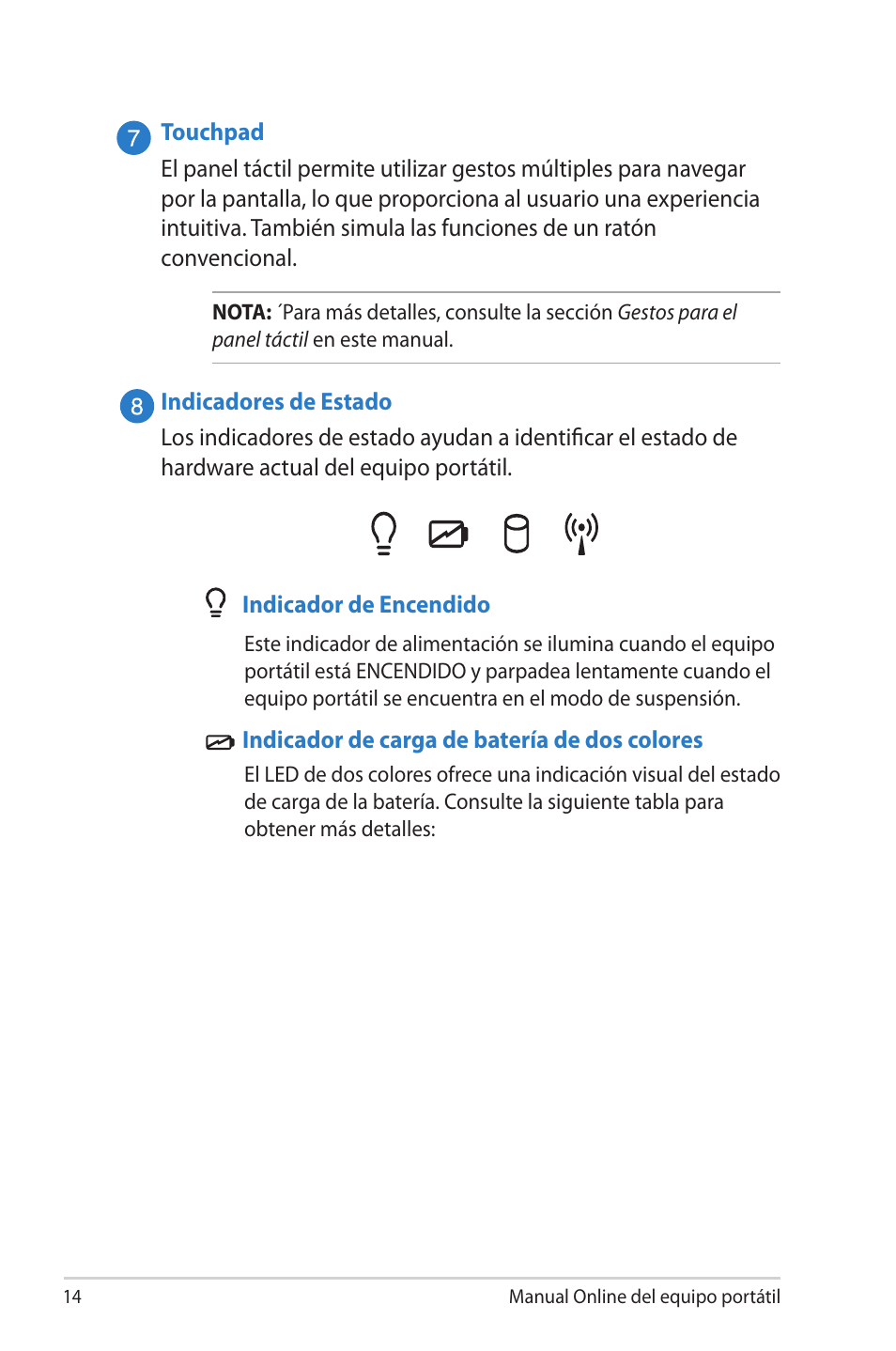 Asus 1015E User Manual | Page 14 / 100