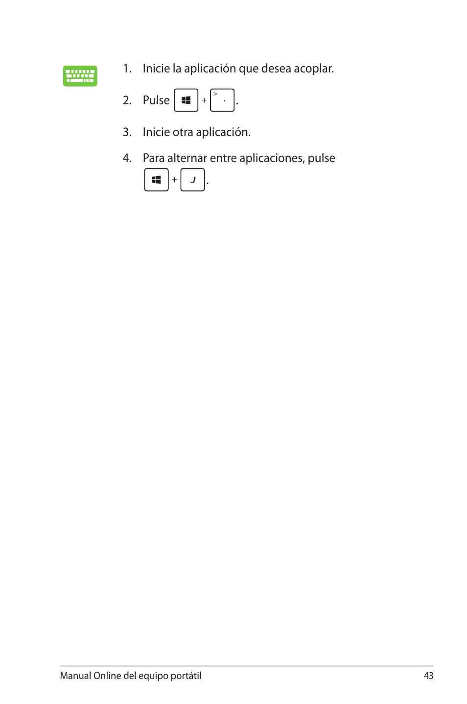 Asus 1015E User Manual | Page 43 / 100