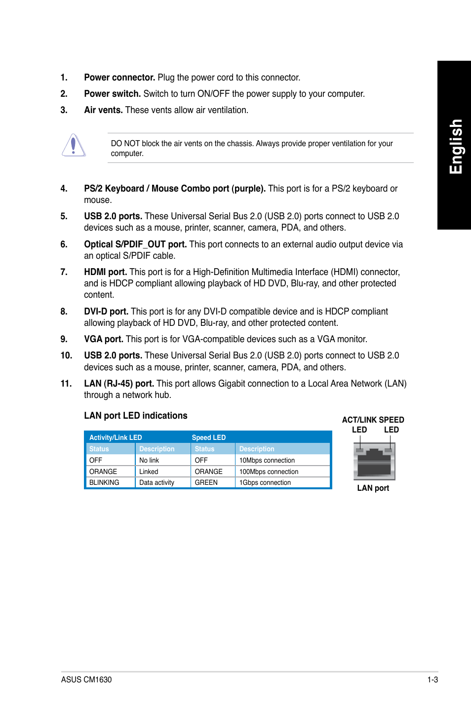 En glis h en gl is h | Asus CM1630 User Manual | Page 13 / 410