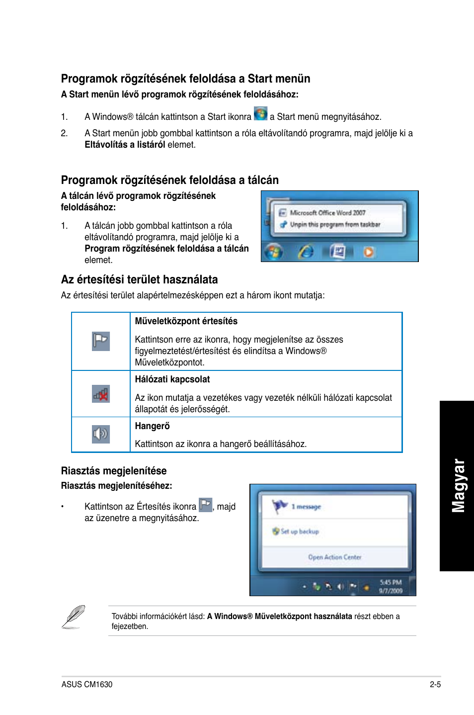 Mag ya r m ag ya r | Asus CM1630 User Manual | Page 187 / 410