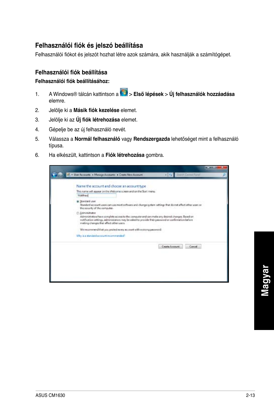 Mag ya r m ag ya r | Asus CM1630 User Manual | Page 195 / 410