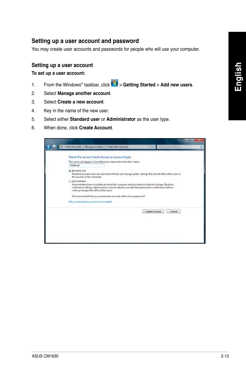 En glis h en gl is h | Asus CM1630 User Manual | Page 31 / 410