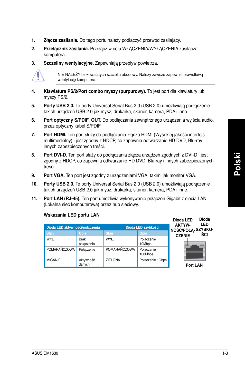 Po lsk i po ls ki | Asus CM1630 User Manual | Page 341 / 410