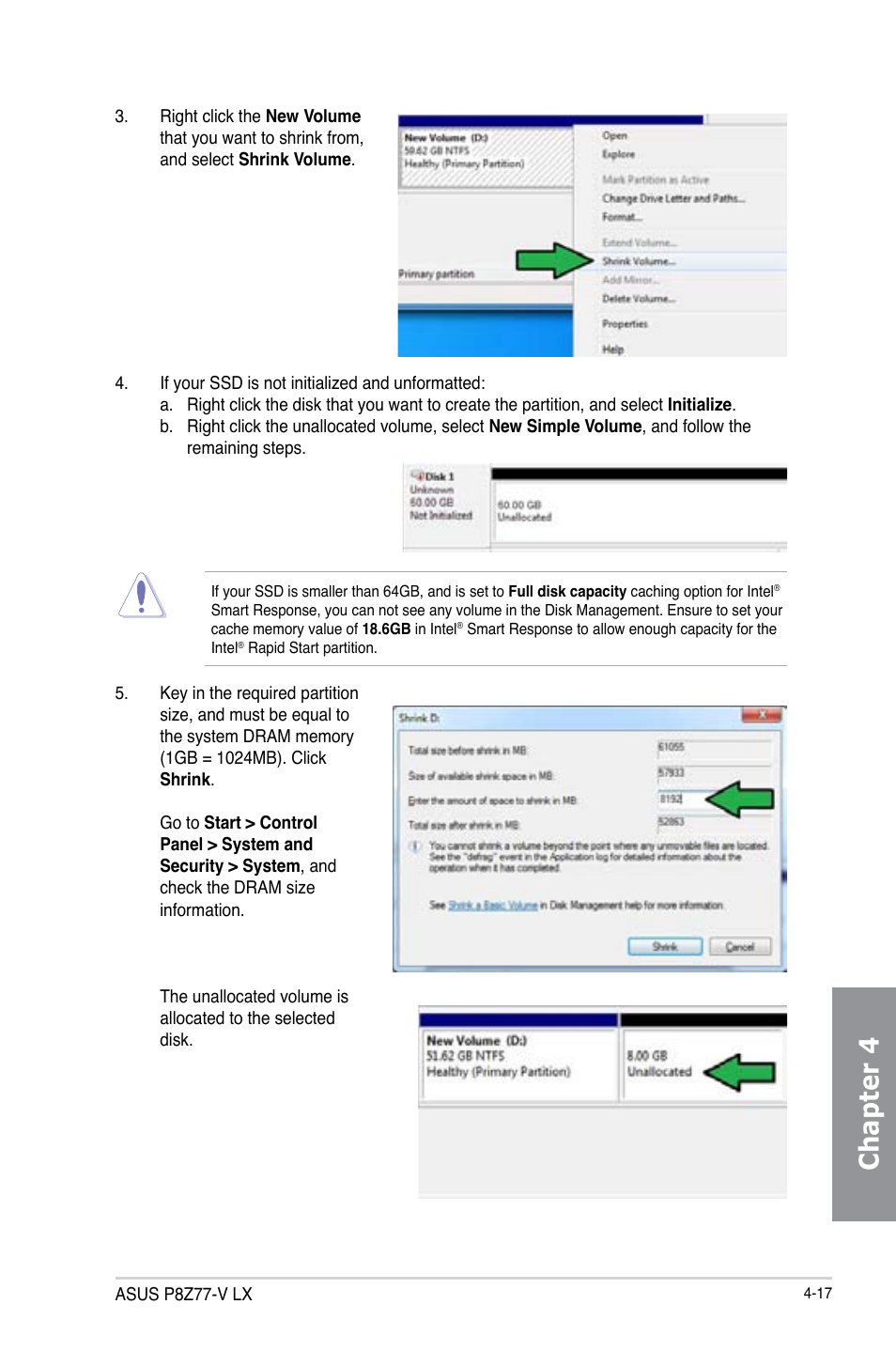 Chapter 4 | Asus P8Z77-V LX User Manual | Page 119 / 144