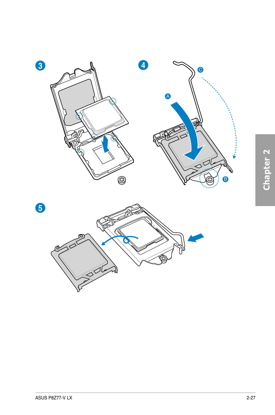 Chapter 2 | Asus P8Z77-V LX User Manual | Page 47 / 144