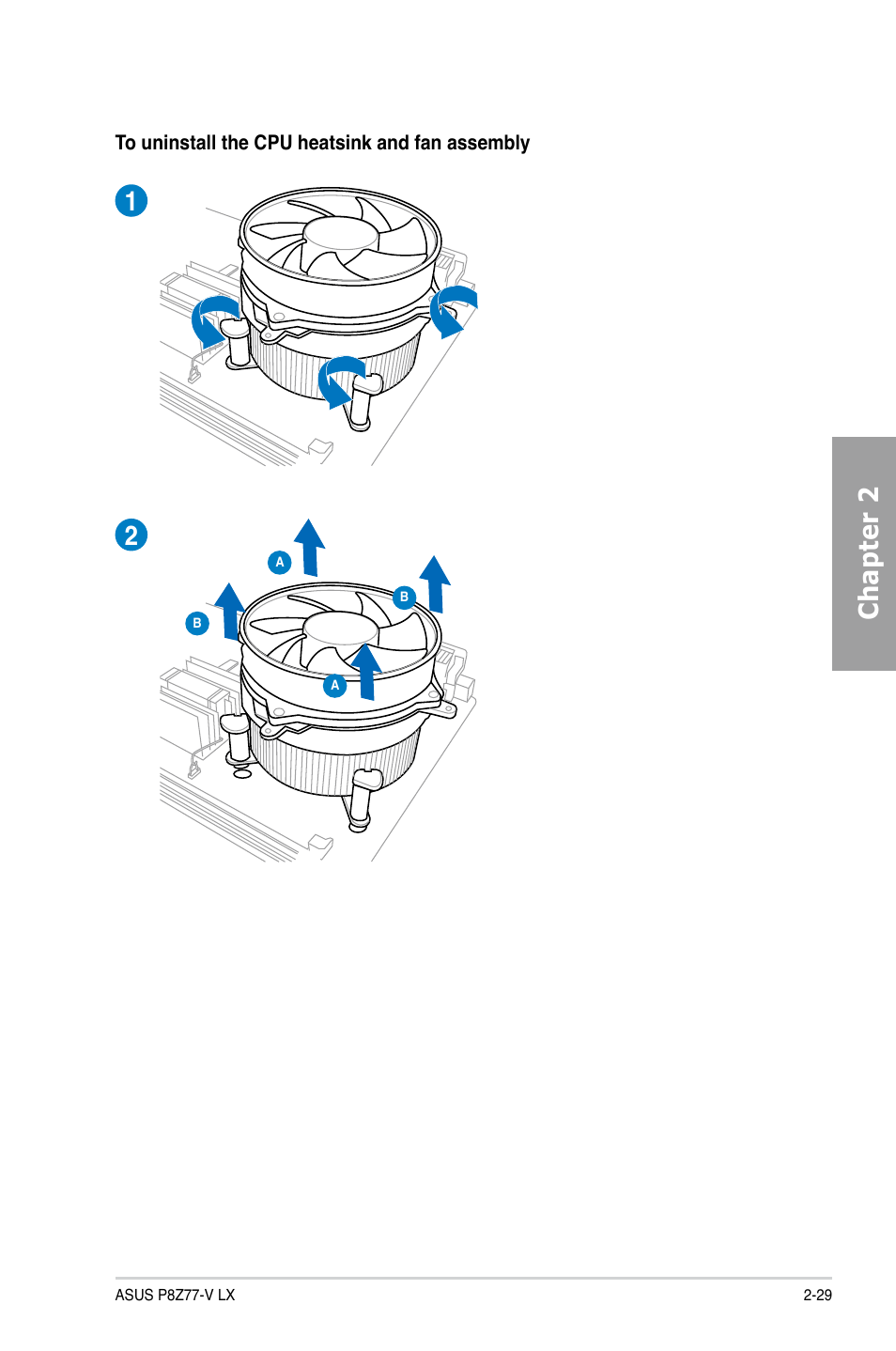 Chapter 2 | Asus P8Z77-V LX User Manual | Page 49 / 144