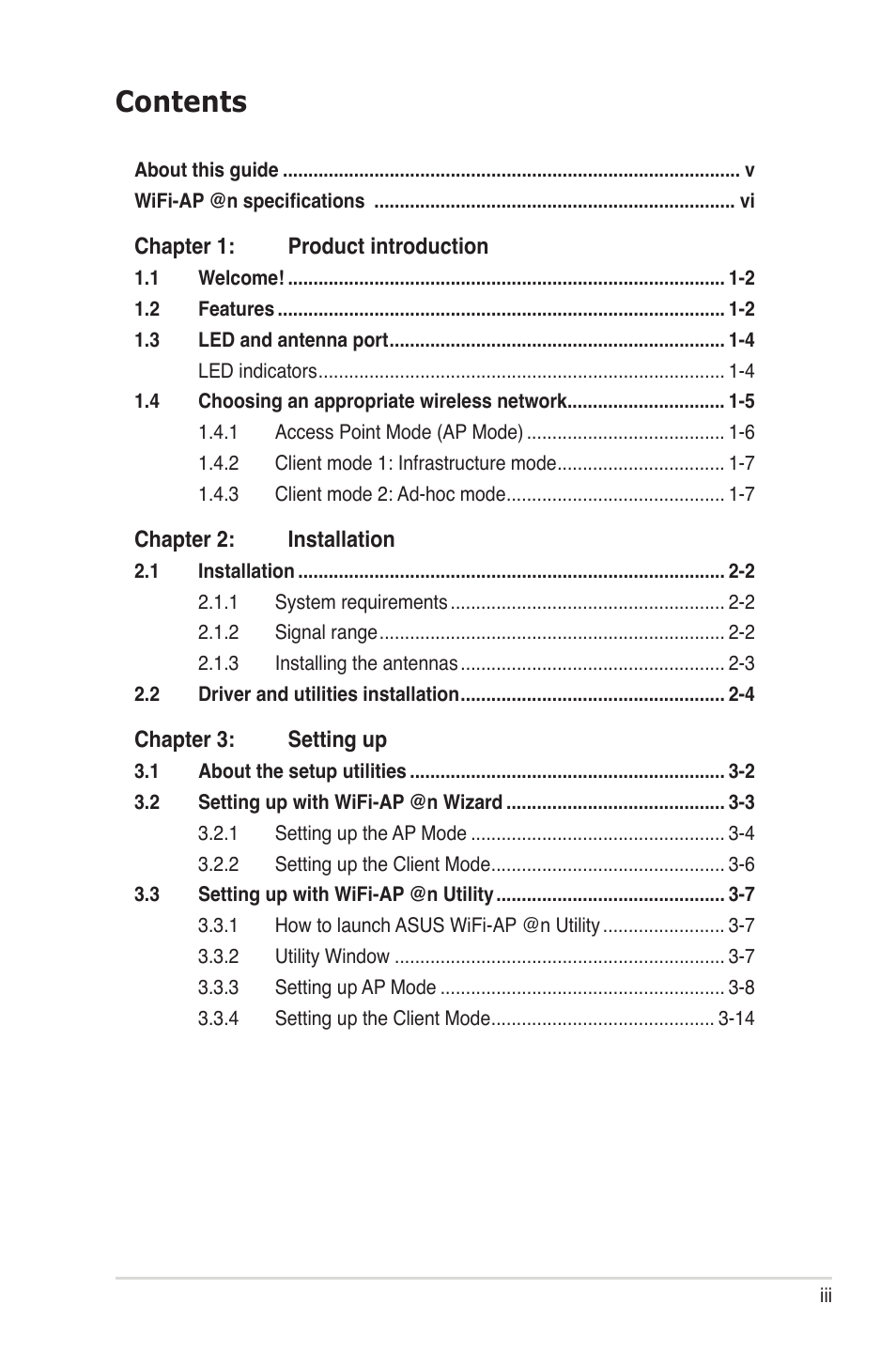 Asus M4A88T-I DELUXE User Manual | Page 3 / 44