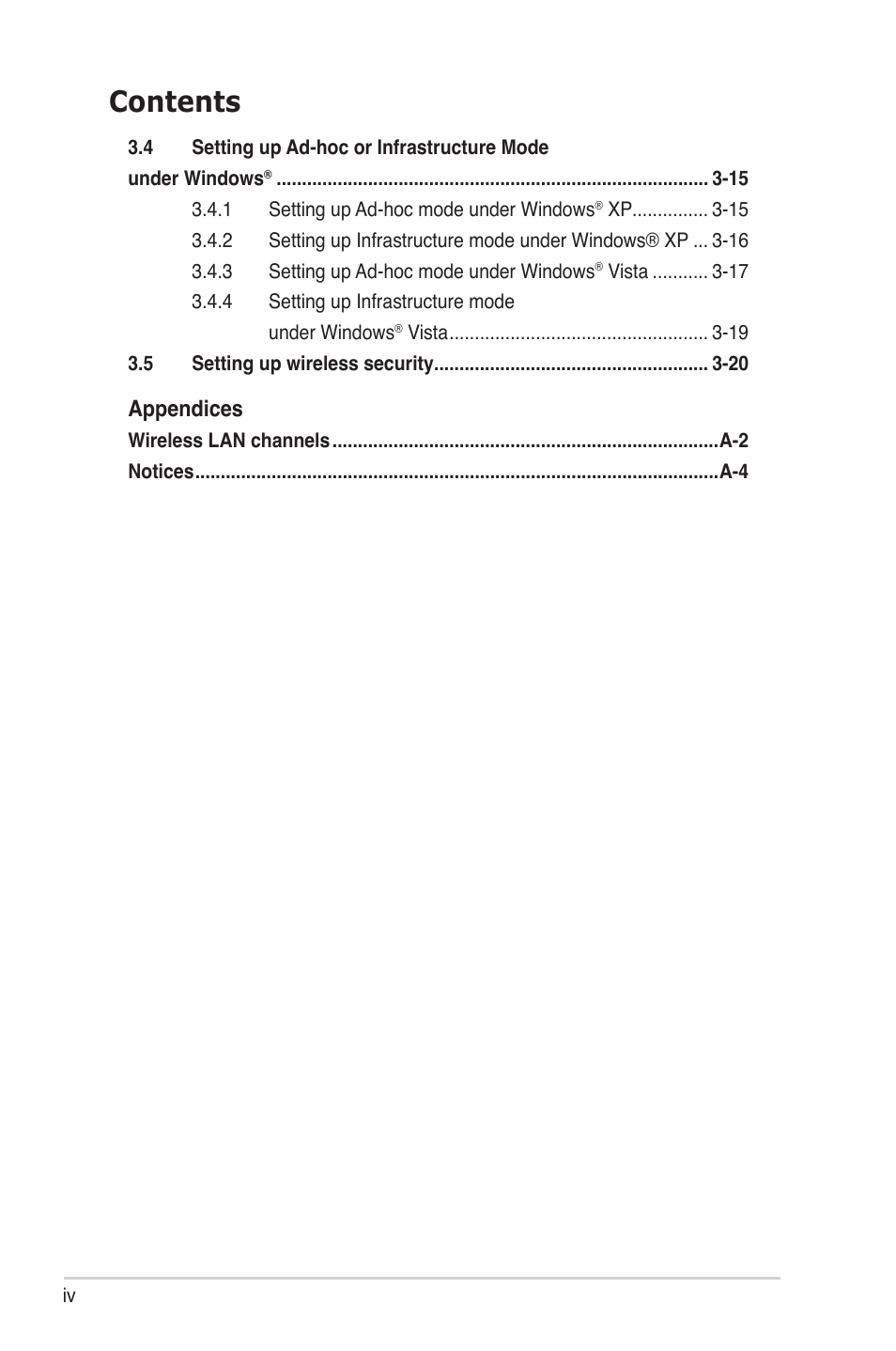 Asus M4A88T-I DELUXE User Manual | Page 4 / 44