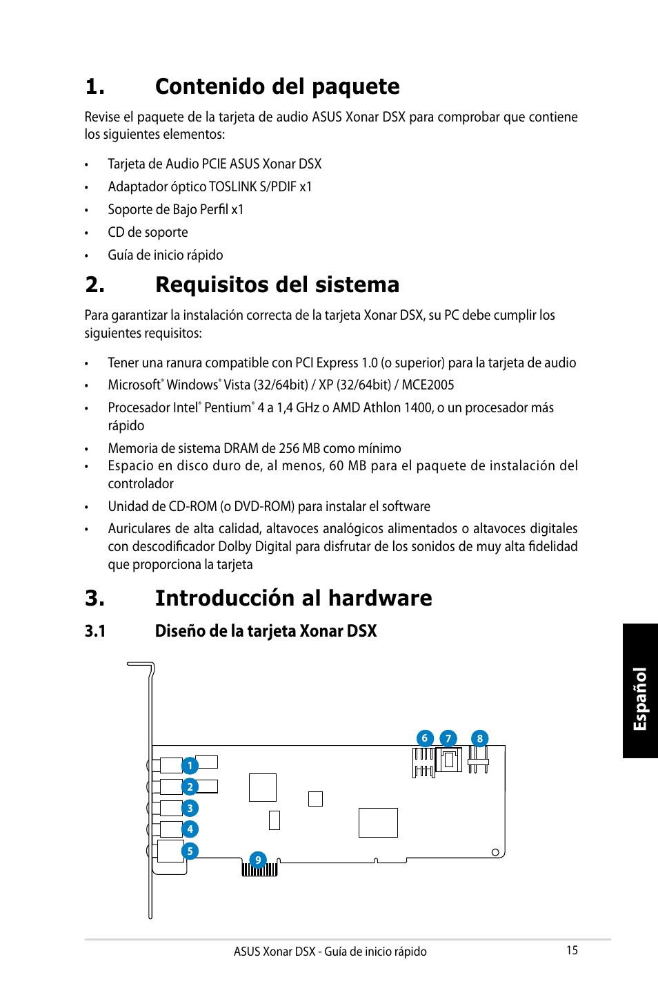 Asus Xonar DSX User Manual | Page 15 / 29