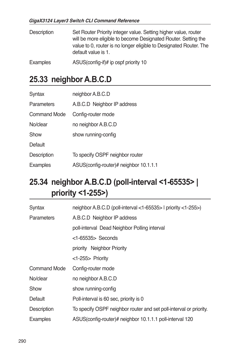 33 neighbor a.b.c.d | Asus GigaX3124 User Manual | Page 315 / 326