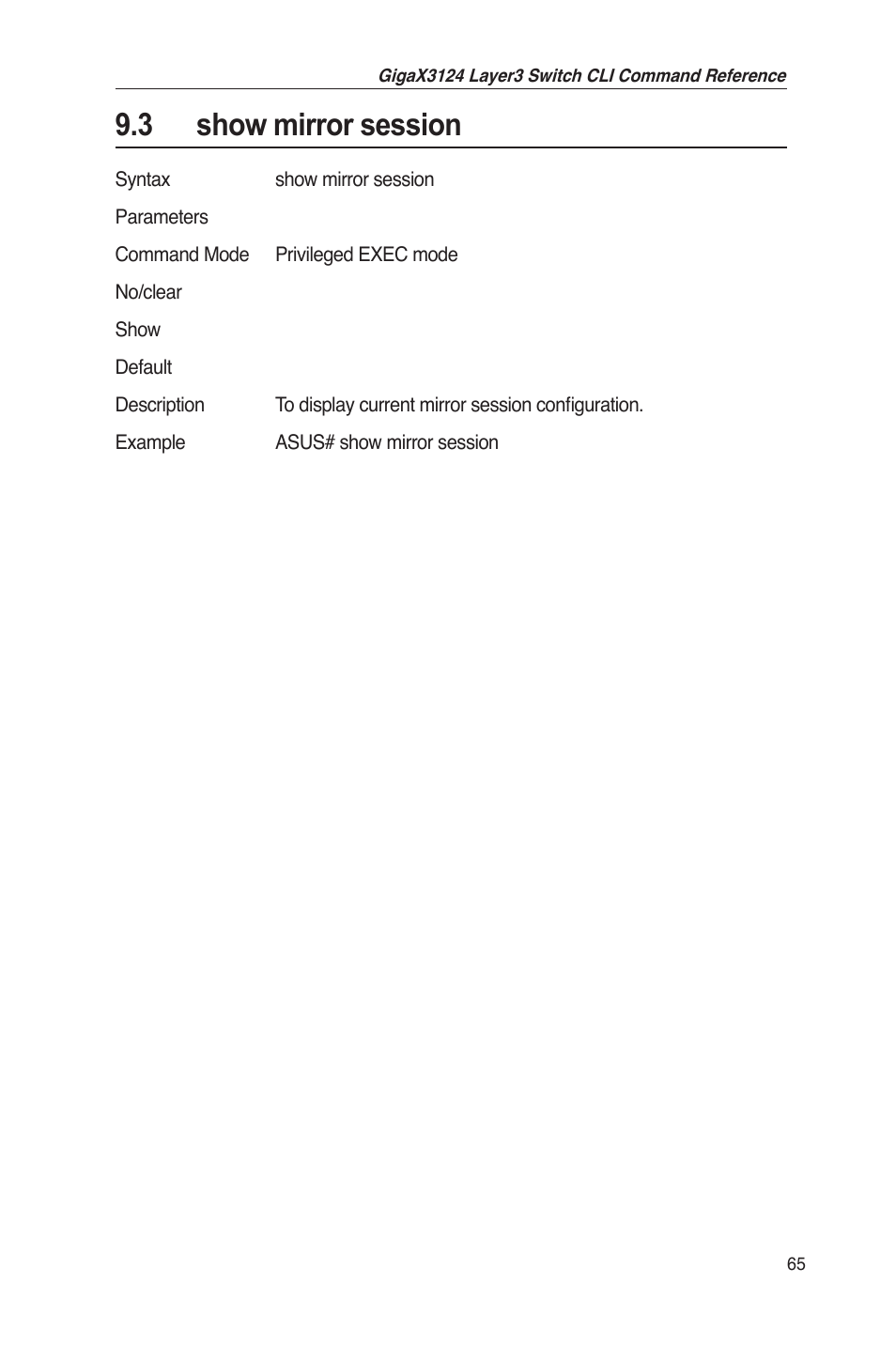 3 show mirror session | Asus GigaX3124 User Manual | Page 90 / 326