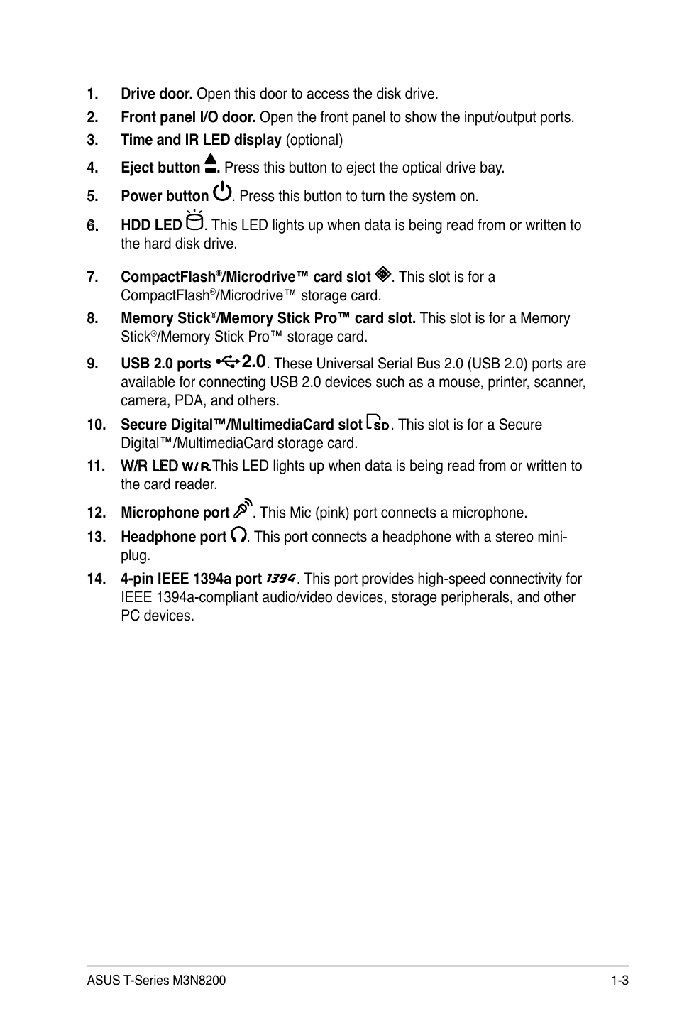 Asus T4-M3N8200 User Manual | Page 13 / 93