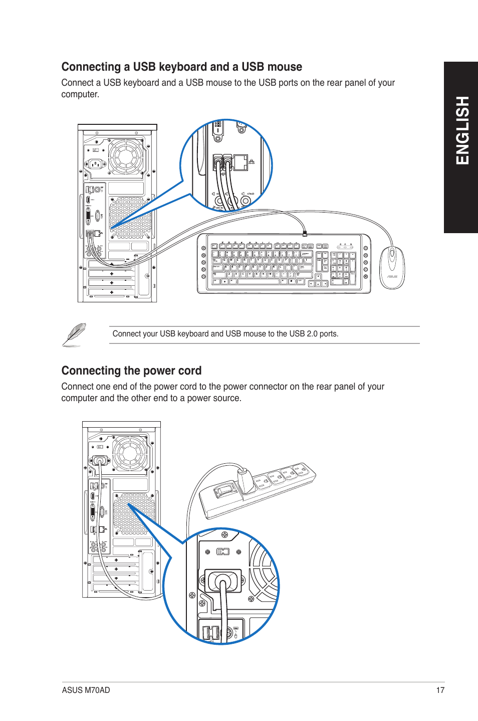 En gl is h en gl is h | Asus M70AD User Manual | Page 17 / 80