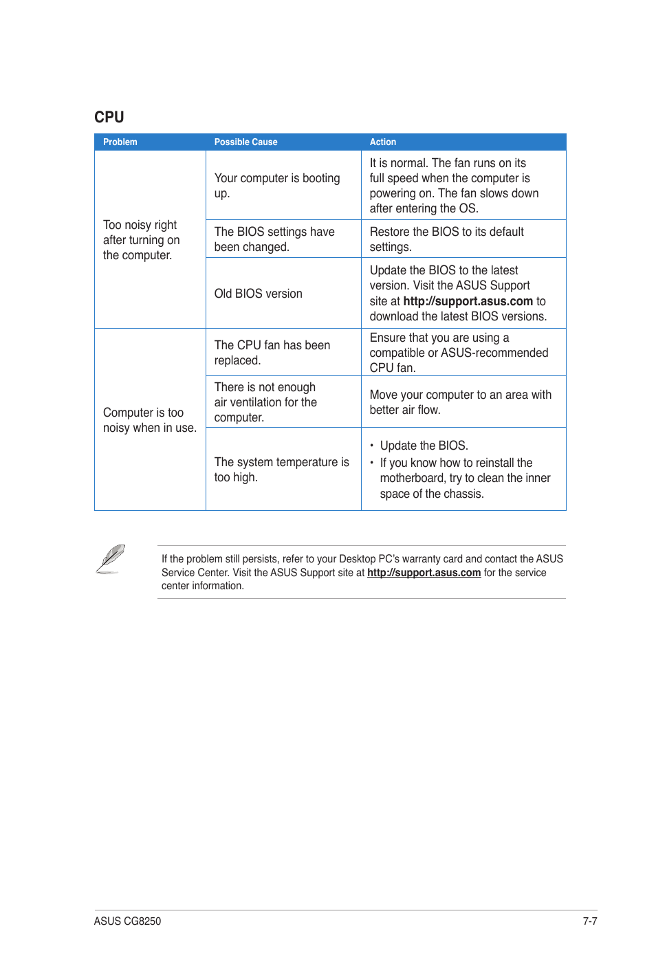 Asus CG8250 User Manual | Page 60 / 60