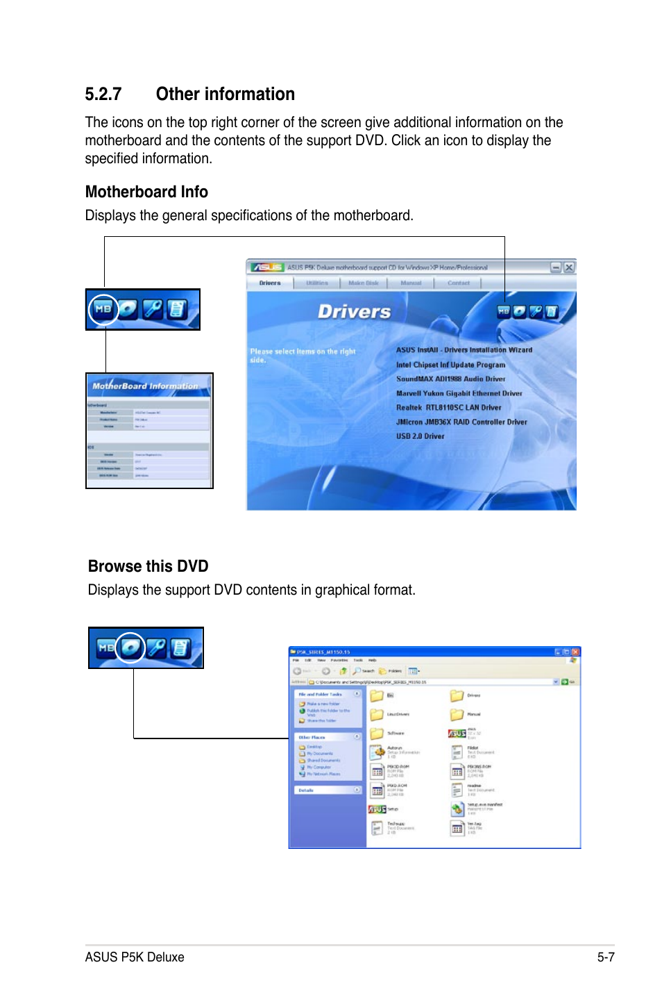 7 other information | Asus P5K Deluxe/WiFi-AP User Manual | Page 115 / 172