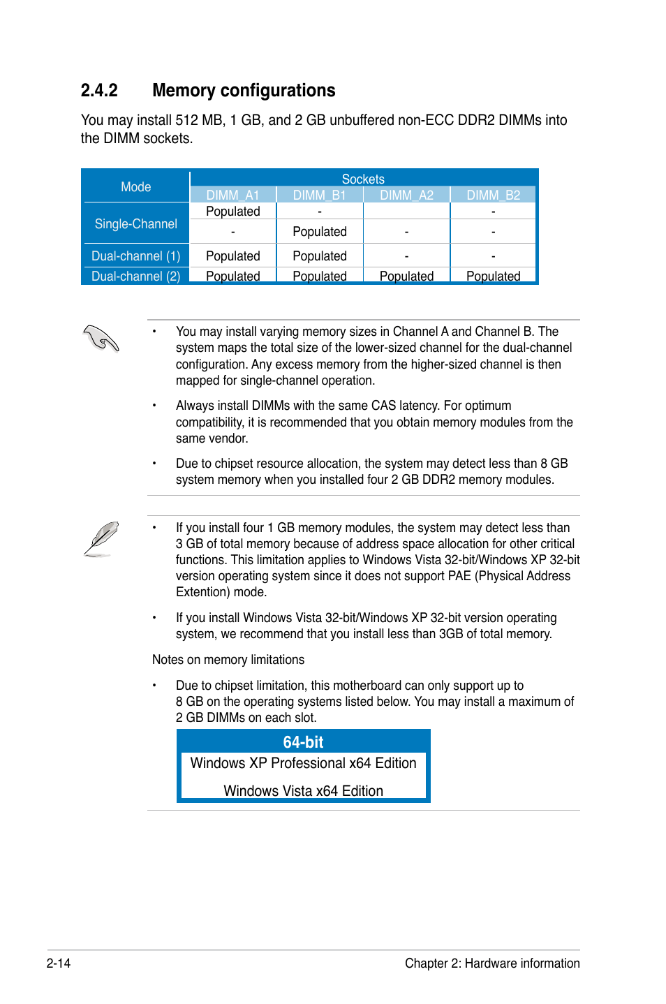 Asus P5K Deluxe/WiFi-AP User Manual | Page 40 / 172