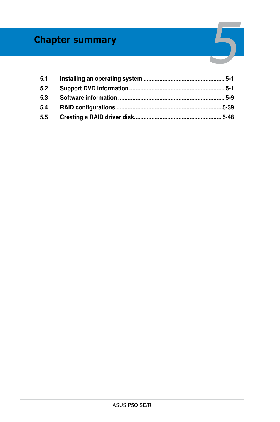 Asus P5Q SE/R User Manual | Page 106 / 162