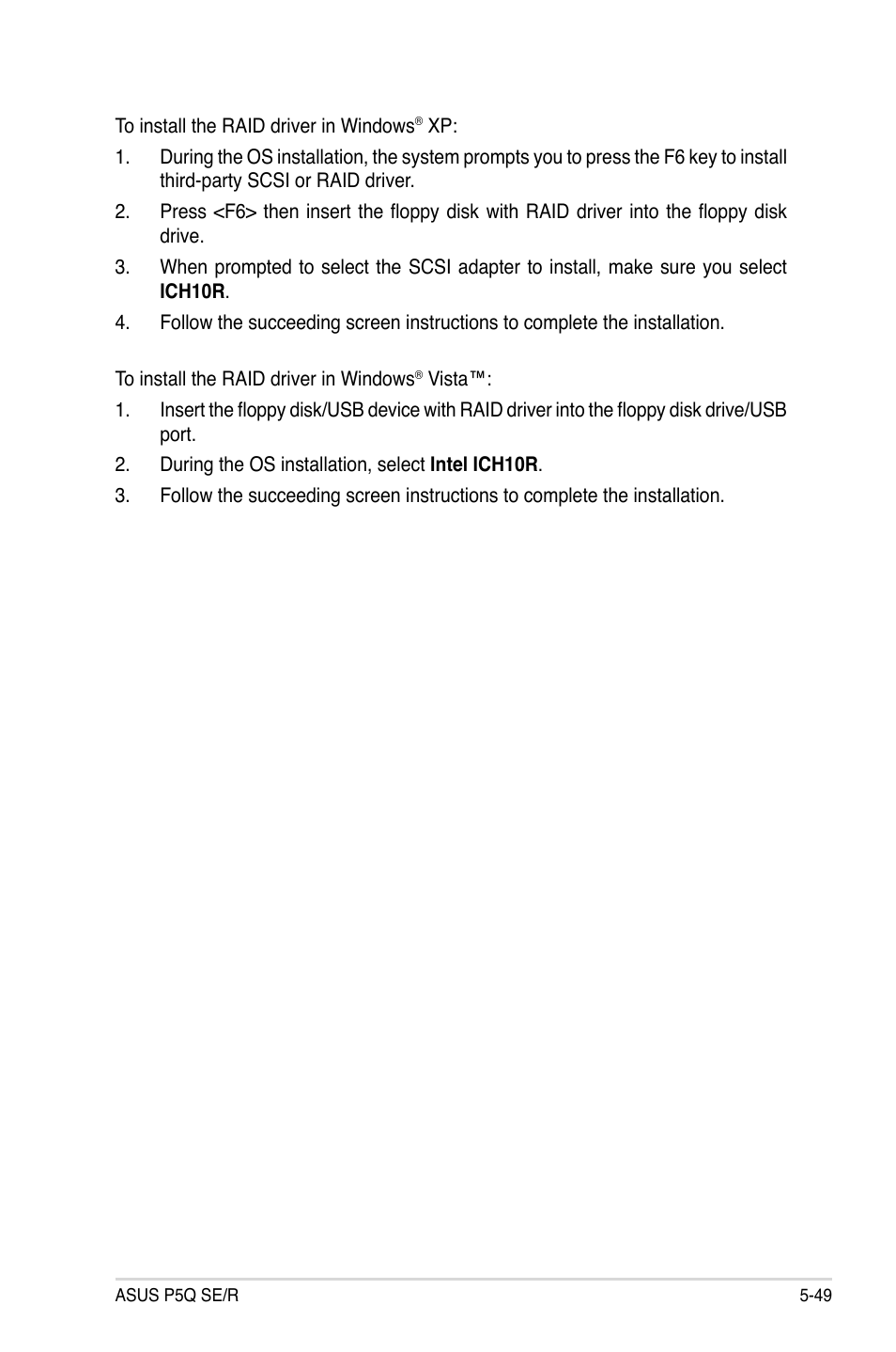 Asus P5Q SE/R User Manual | Page 155 / 162