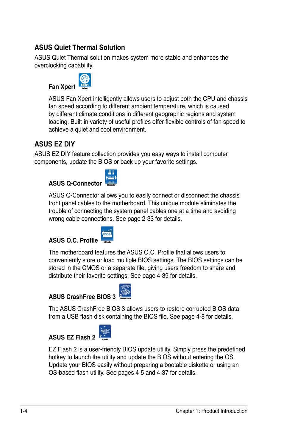 Asus P5Q SE/R User Manual | Page 20 / 162