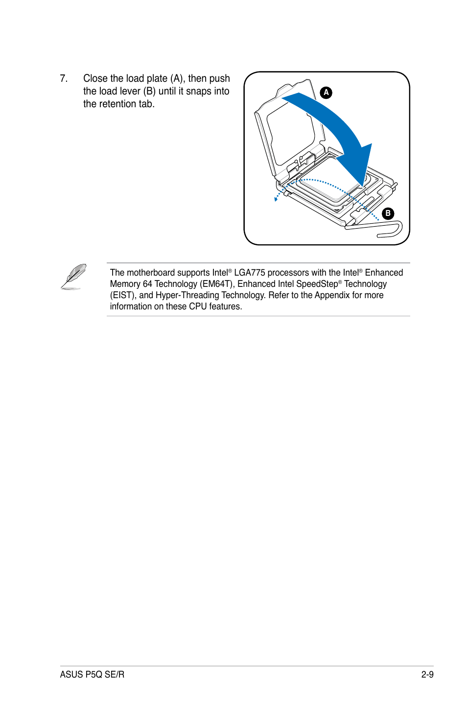 Asus P5Q SE/R User Manual | Page 33 / 162