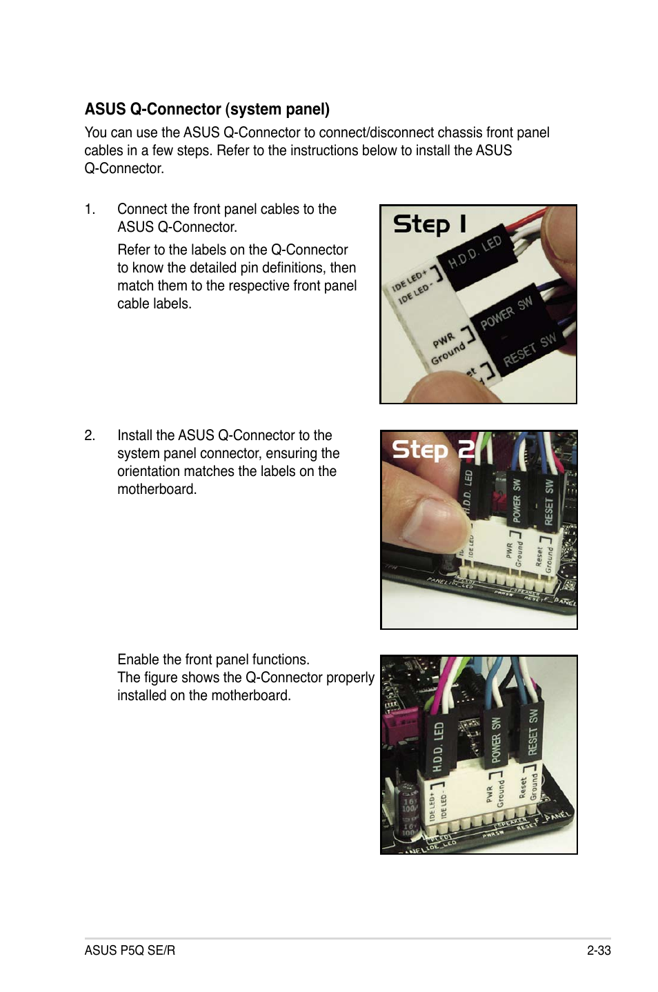 Asus P5Q SE/R User Manual | Page 57 / 162