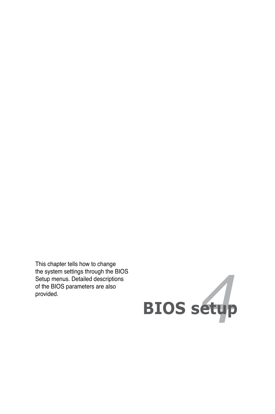 Chapter 4: bios setup | Asus P5Q SE/R User Manual | Page 63 / 162