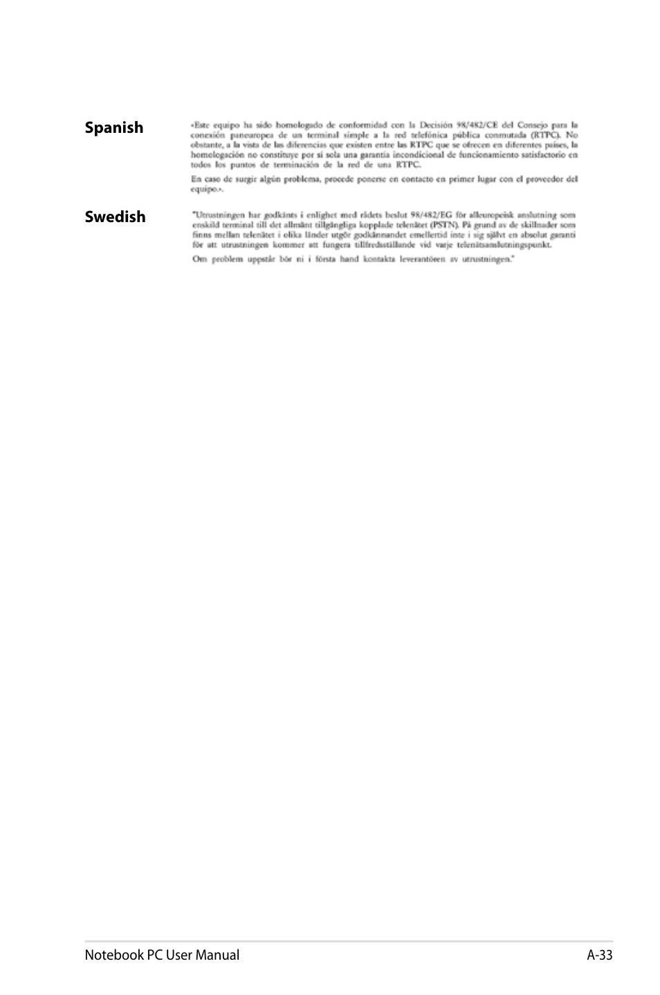 Asus B53V User Manual | Page 113 / 120