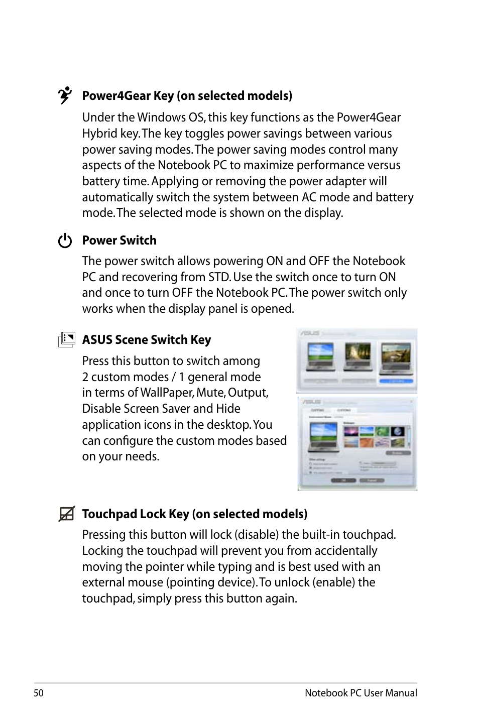Asus B53V User Manual | Page 50 / 120