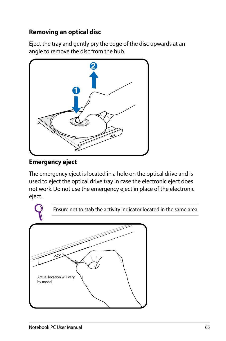 Asus B53V User Manual | Page 65 / 120