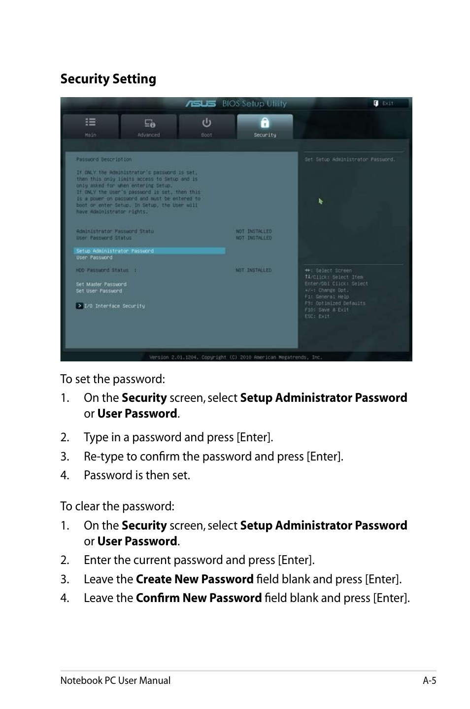 Asus B53V User Manual | Page 85 / 120