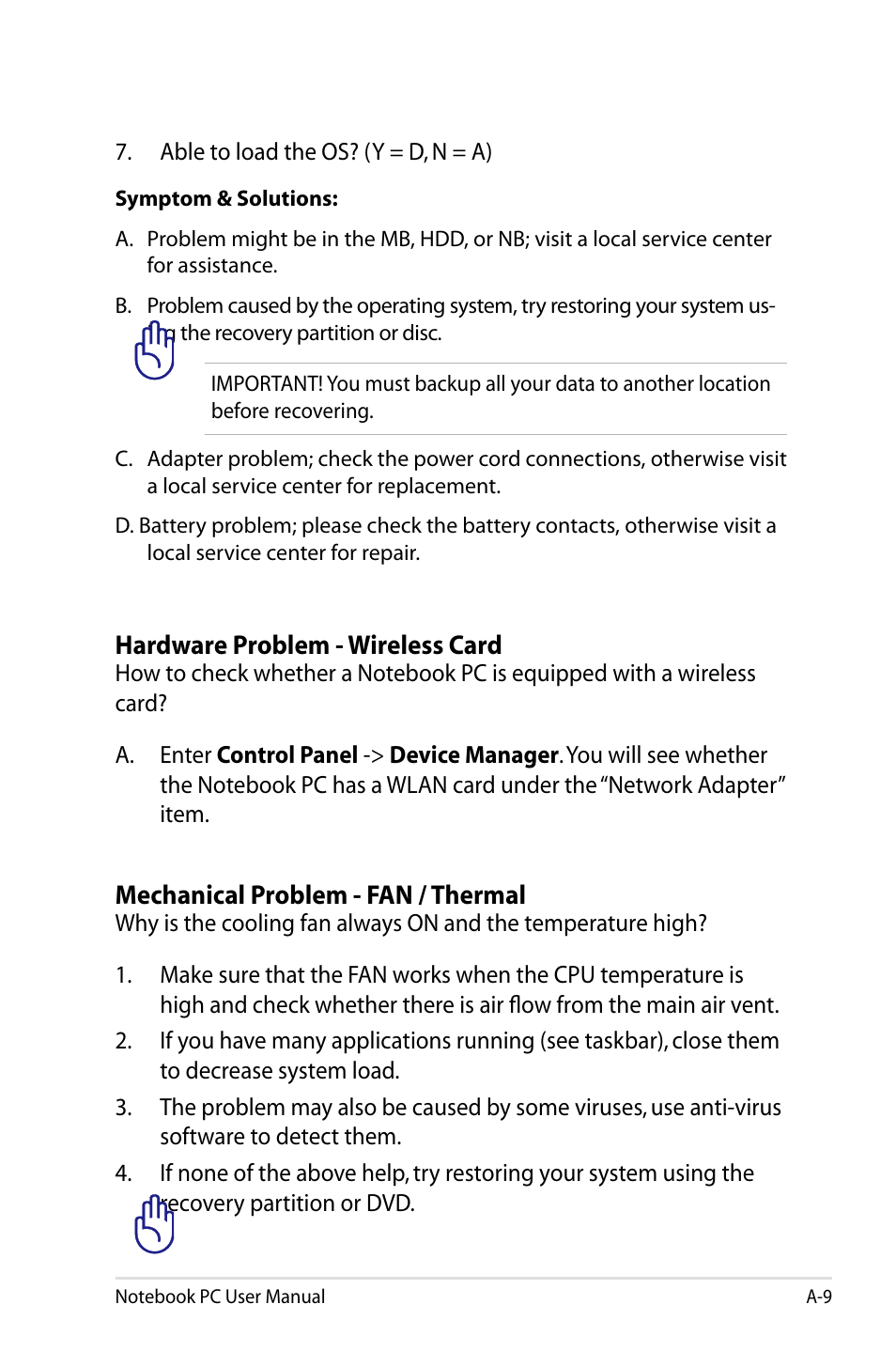 Asus B53V User Manual | Page 89 / 120