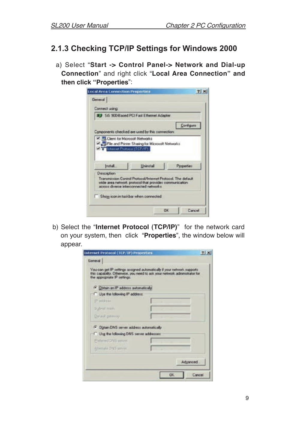 Asus SL200 User Manual | Page 13 / 52