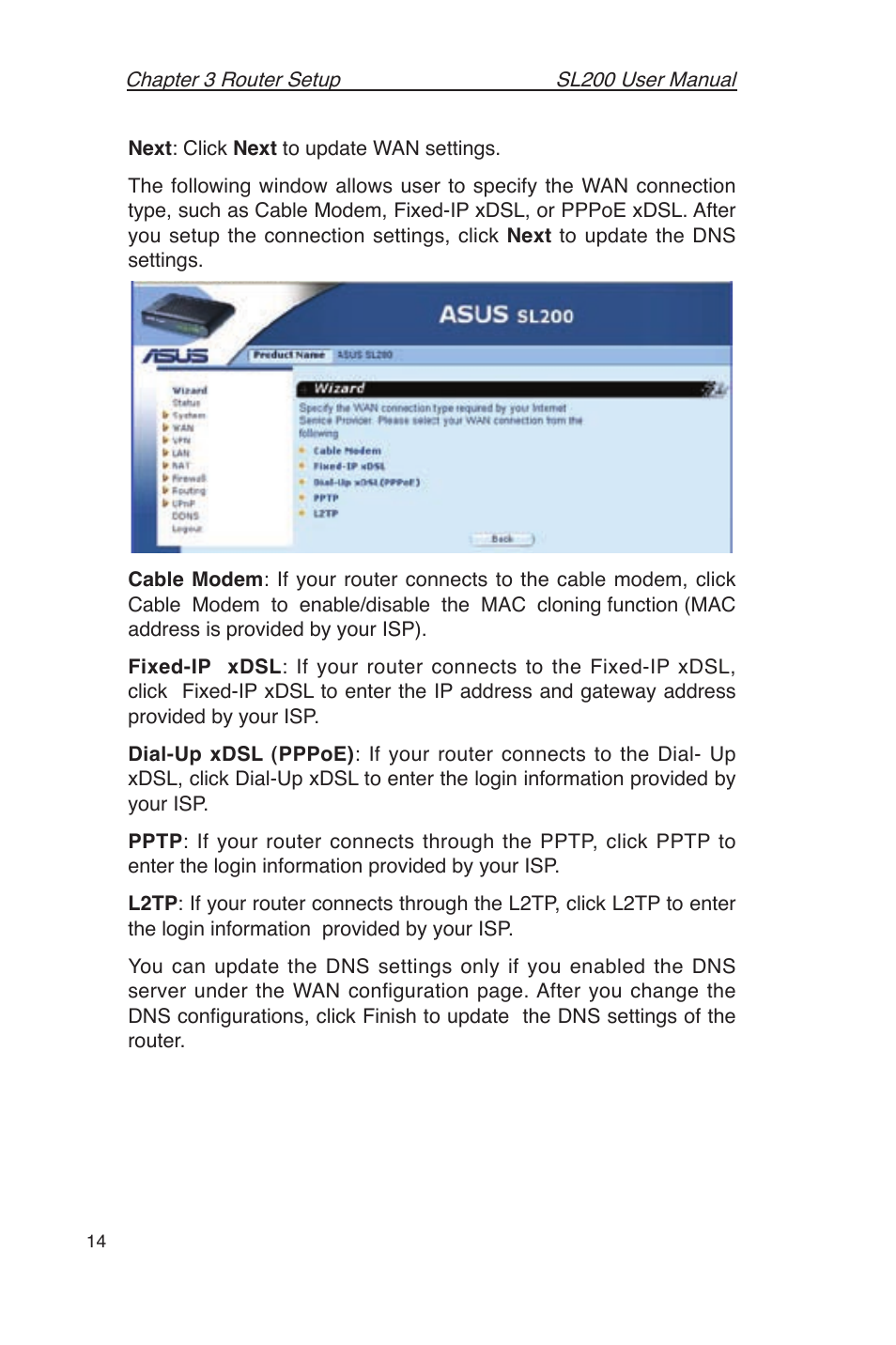 System, System.status | Asus SL200 User Manual | Page 18 / 52