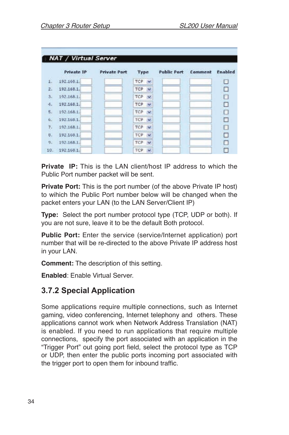 2 special application | Asus SL200 User Manual | Page 38 / 52