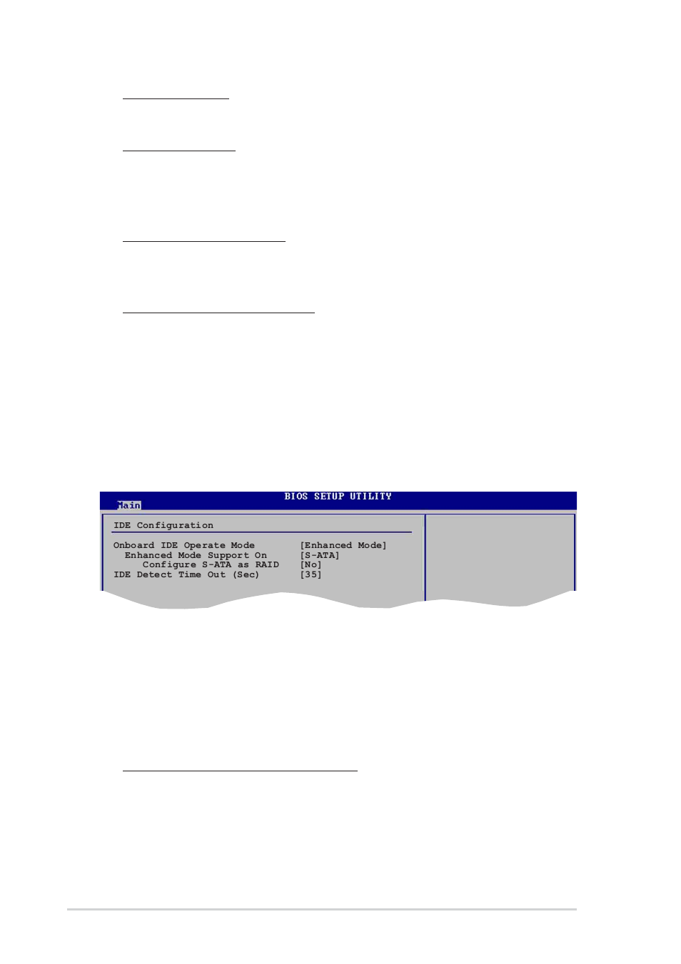 6 ide configuration, Onboard ide operate mode [enhanced mode | Asus P4P800-E Deluxe User Manual | Page 84 / 143