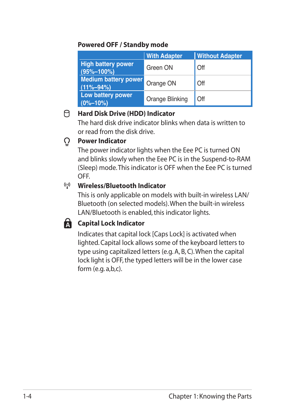 Asus Eee PC R11CX User Manual | Page 12 / 60