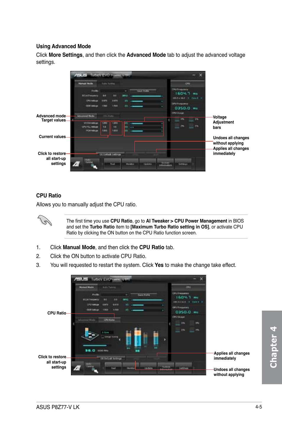 Chapter 4 | Asus P8Z77-V LK User Manual | Page 107 / 154