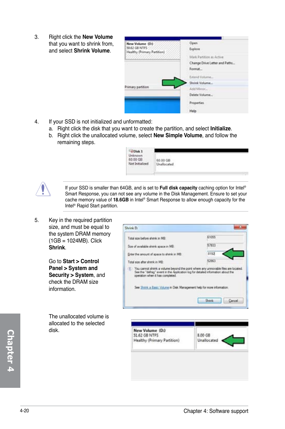 Chapter 4 | Asus P8Z77-V LK User Manual | Page 122 / 154