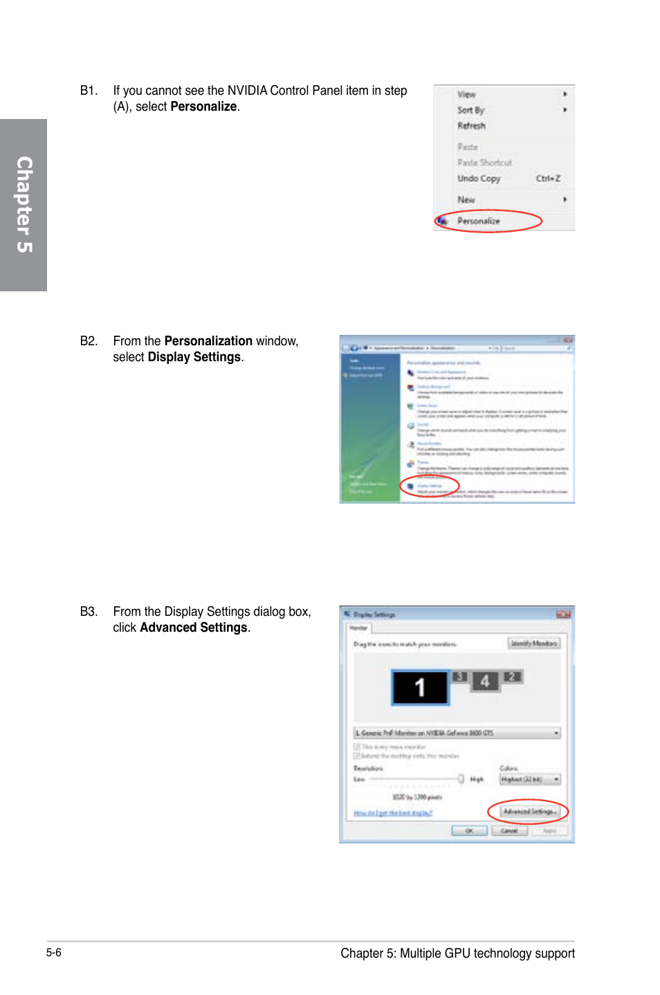 Chapter 5 | Asus P8Z77-V LK User Manual | Page 144 / 154