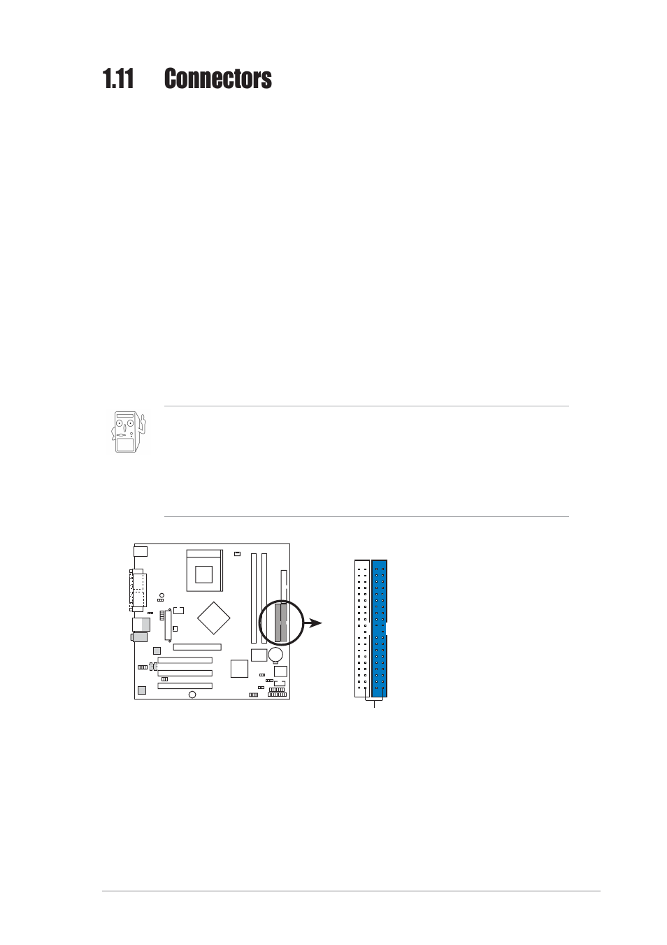 11 connectors | Asus A7N8X-VM/400 User Manual | Page 23 / 60