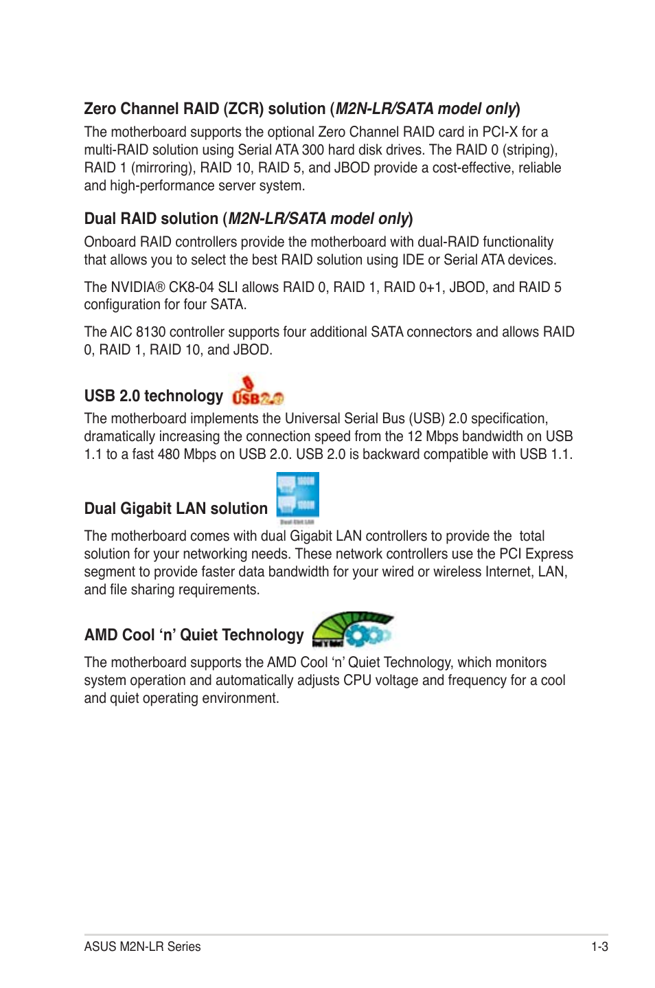 Asus M2N-LR/SATA User Manual | Page 16 / 113