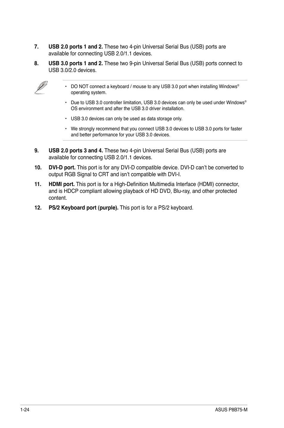 Asus P8B75-M User Manual | Page 34 / 78