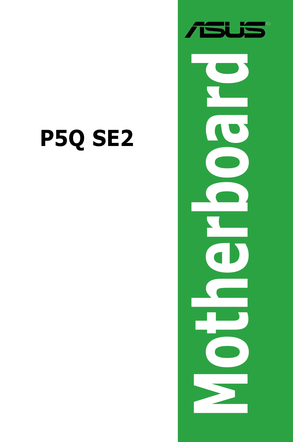 Asus P5Q SE2 User Manual | 64 pages