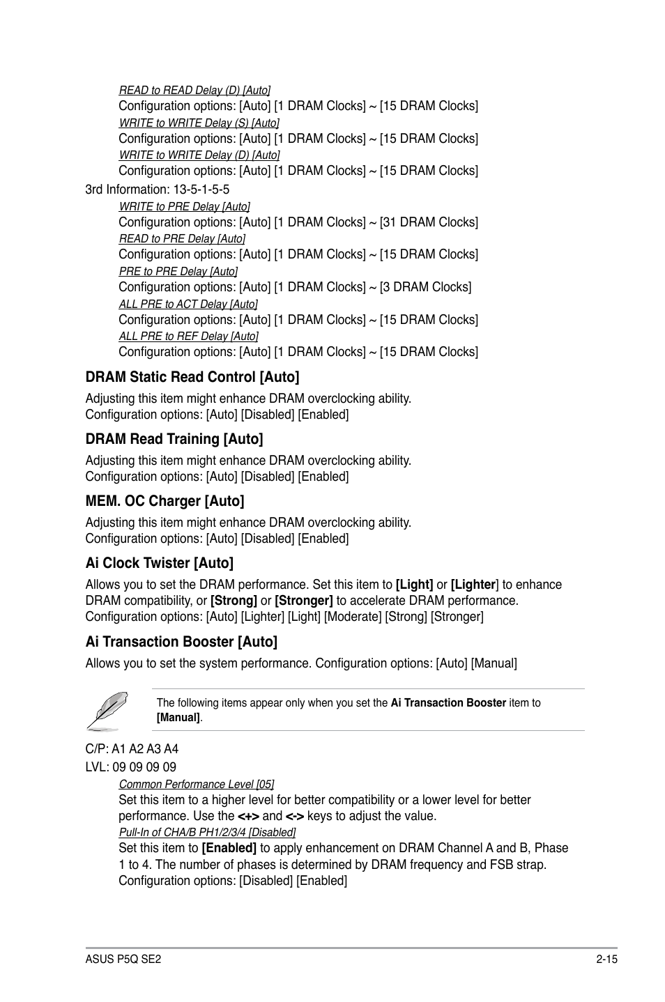 Asus P5Q SE2 User Manual | Page 53 / 64